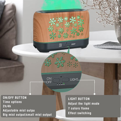 Christmas Snowflake Pattern Humidifier