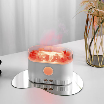 Desktop Atmosphere Lamp Flame Fragrance Humidifier Home Decor