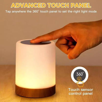 Friendship Touch Lamp LED with Touch Sensor Portable Desk Lamp RGB Light