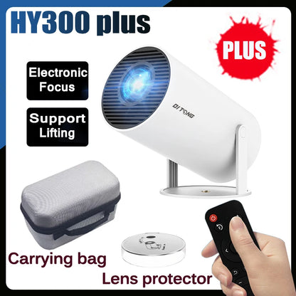 Portable home Projector Android 4K 1280*720P Dual Wifi