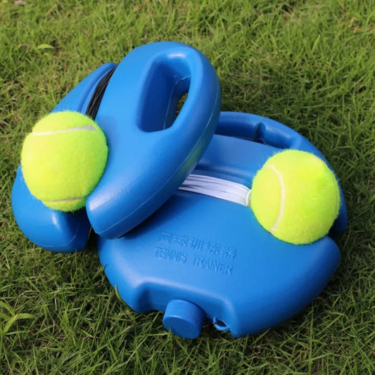 Heavy Duty Tennis Training Aids Base With Elastic Rope Ball