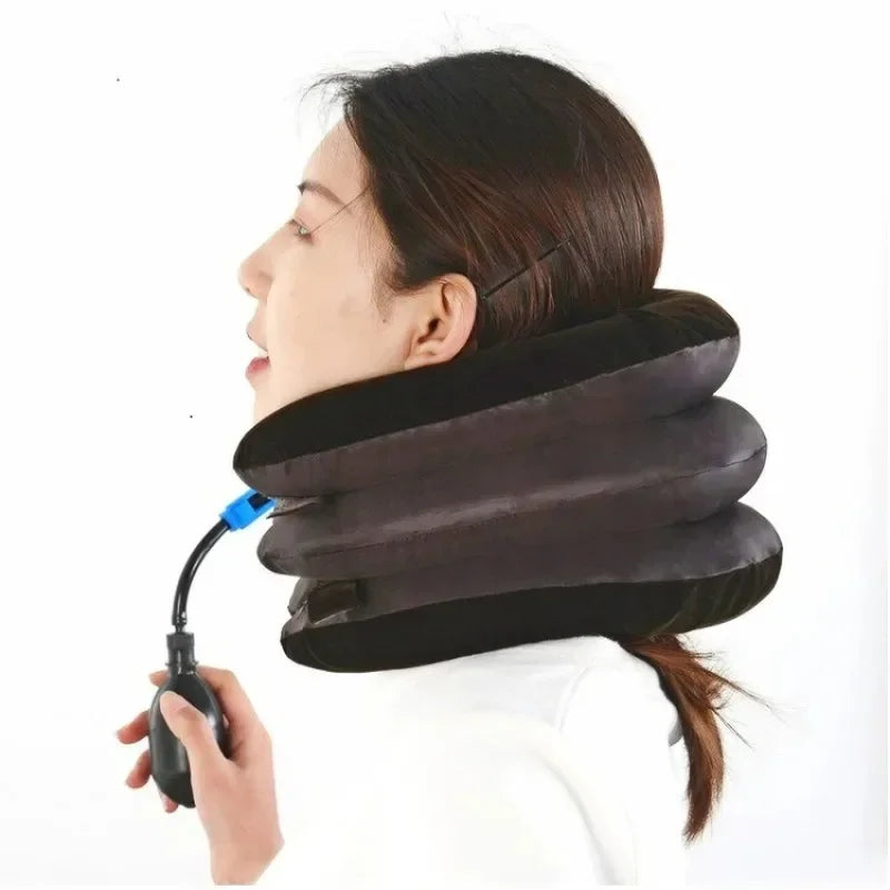 Neck Stretcher Inflatable Air Neck Traction Apparatus Device